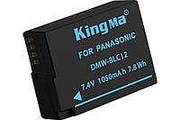 Акумулятор Kingma DMW-BLC12 для Panasonic Lumix DMC-G5 / DMC-G6 / DMC-G7 / DMC-GH2 / DMC-GX8 (1050 mAh) Premium Quality