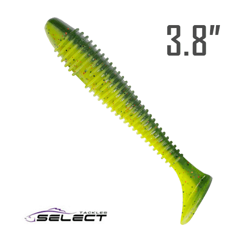 Fatfish 3.8" (97 мм) 5 шт. Силікон Select 203