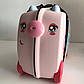 Дитяча валіза TOPMOVE® для подорожей pink, фото 3
