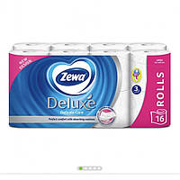 Туалетний папір Zewa Deluxe Delicate Care тришаровий 16 шт.