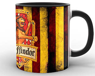 Кружка GeekLand Гаррі Поттер Harry Potter Gryffindor HP.02.001 Чорний