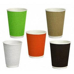 Стакан гофрований