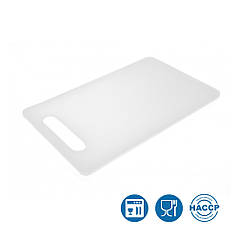 Двостороння дошка для LDPE 330 × 200 × 10 мм біла Дошка для нарізки і обробки