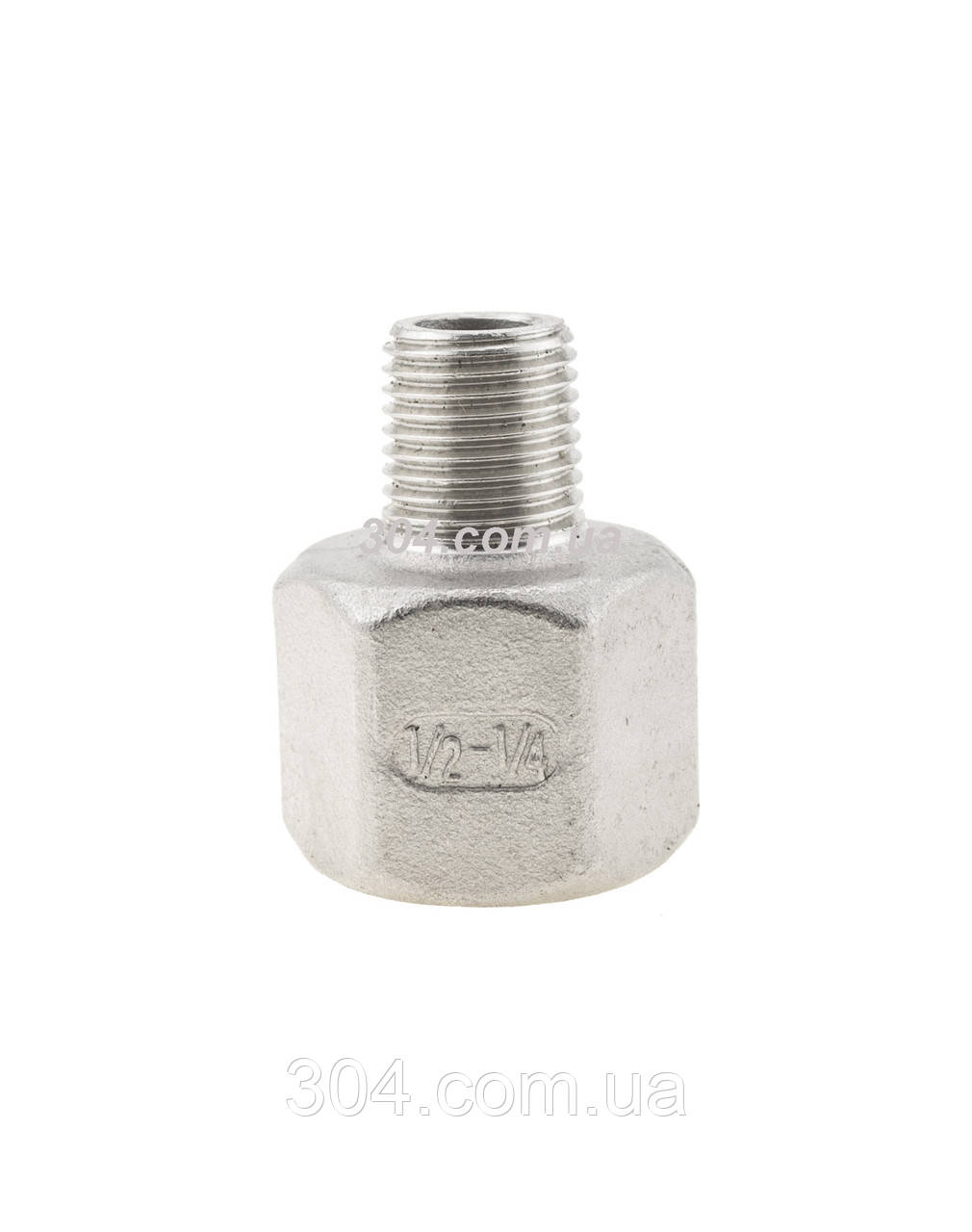 Перехід нержавіючий 1/2*1/4 дюйми, AISI 304