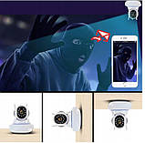 Бездротова Камера поворотна IP UKC Wi-Fi microSD 6030B, фото 8