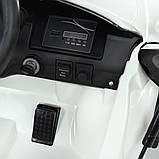 Дитячий електромобіль McLaren ( 2 мотори по 45W, 1 акум 12V7Ah, EVA) Bambi M 4638EBLR-1 Білий, фото 4