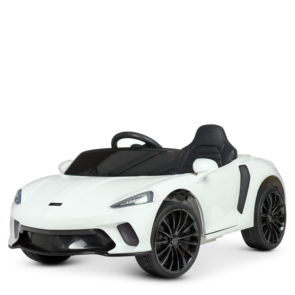 Дитячий електромобіль McLaren ( 2 мотори по 45W, 1 акум 12V7Ah, EVA) Bambi M 4638EBLR-1 Білий