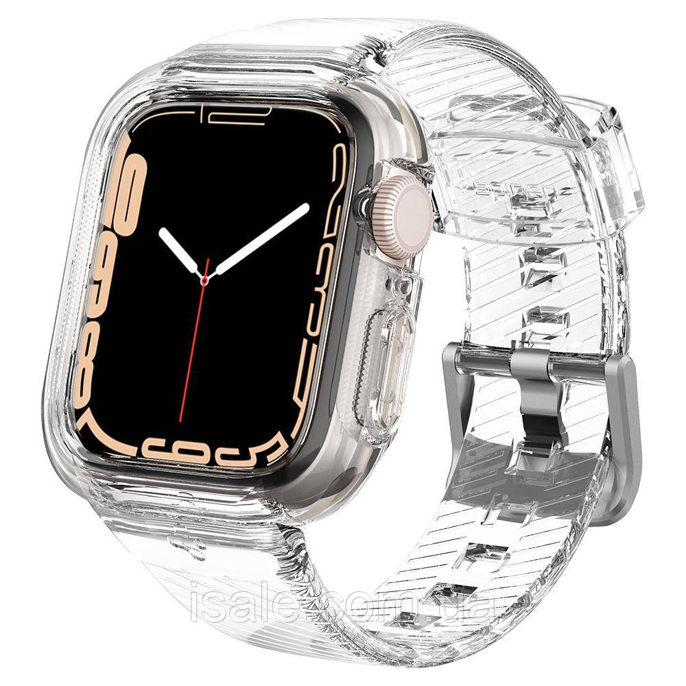 Чохол і ремінець Spigen Liquid Crystal Pro для Apple Watch 40/41 mm Sereis 9/8/7/6/SE/5/4, фото 1