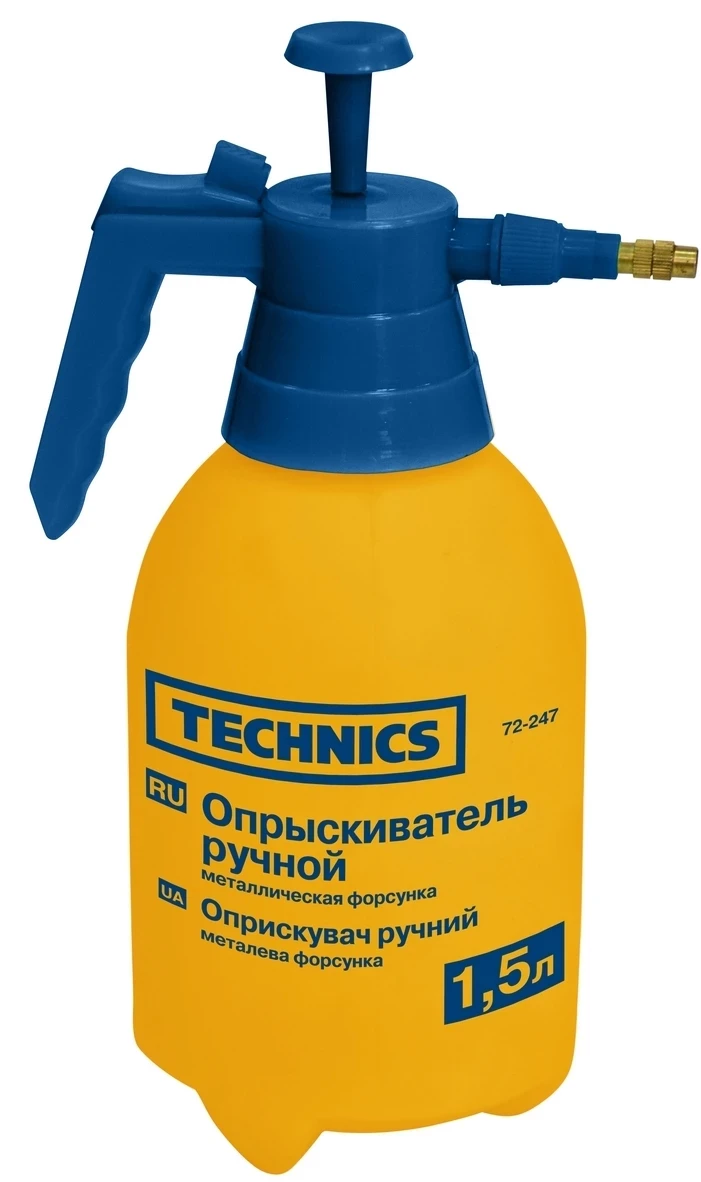 Обприскувач ручний 1,5л, Technics (72-247)