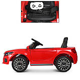 Дитячий електромобіль BMW (2 мотори по 25W, 1 акум 12V5AH, EVA, MP3) M 3987EBLR-3 Червоний, фото 4