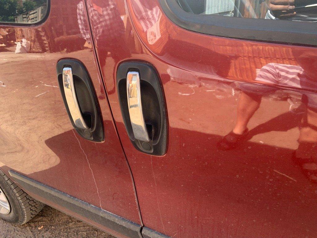 Накладки на ручки (4 шт, нерж) OmsaLine - Італійська нержавійка для Peugeot Bipper 2008↗ рр.