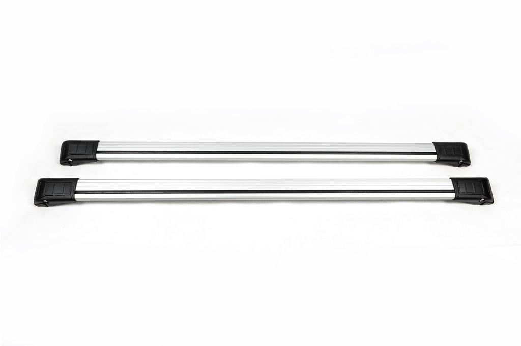 Перемички на звичайні рейлінги під ключ WingBar V1 Сірі 110 см (2 шт)