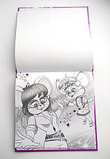 Розмальовка | Розмальовка для скетч маркерів | Скетчбук | Альбом розмальовка для скетчинга Little Princess |, фото 3