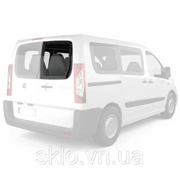 Заднє скло Peugeot Expert (06-) Праве на розпашні двері з Електрообогревом (Пежо Експерт)