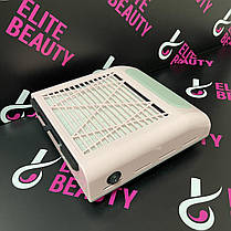 Настільна витяжка для манікюру SIMEI 858-8 (рожева), фото 3