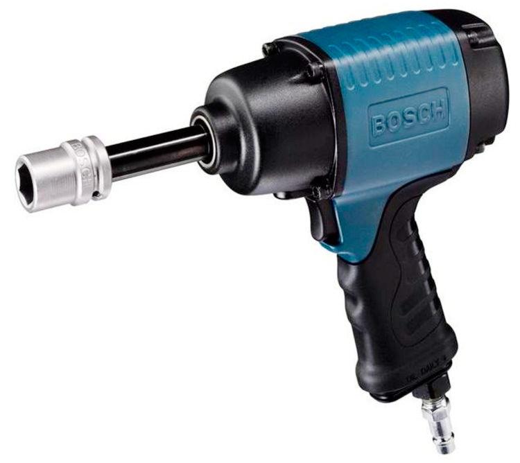Пневматичний ударний гайковерт Bosch Professional з подовженим шпинделем (0607450618)