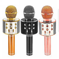 Караоке мікрофон зі зміною голосу WSTER - 858 оригінал