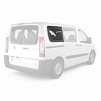 Бокове скло Toyota ProAce (2013-) Заднє салонне Праве на Коротку базу (Тойота ПроАйс)