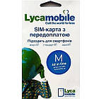 Стартовий пакет Lycamobile M