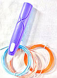 3D ручка новий рік 3DPEN-6-3 Мир фантазій purple new, фото 3