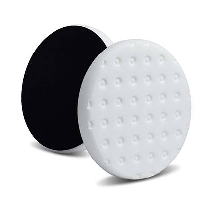 Полірувальний круг середньої жорсткості антиголограмный - DA Soft White Foam Polishing 150 мм, фото 1