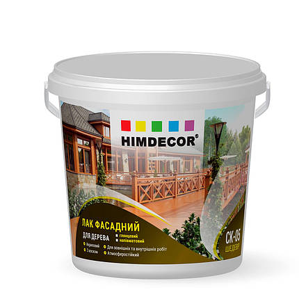Фасадний лак Himdecor СК-05 глянсовий 0.9 кг, фото 1