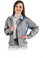 Женская рабочая куртка Lebber&Hollman LH-JACKVISER сине-серого цвета (siz-001) L