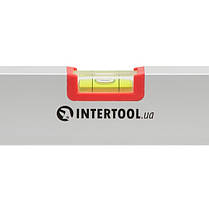 Рівень будівельний 600 мм, 3 вічка, перетин 21*46 мм INTERTOOL МТ-1222, фото 3