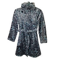 Дитячий підлітковий теплий махровий халат 7-8 років.