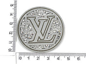 Нашивка Луї Вітон/Louis Vuitton 50х50 мм різні, фото 3