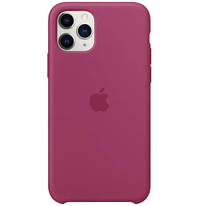 Чохол Silicone case (AAA) для Apple iPhone 11 Pro (5.8") Малиновий / Pomegranate