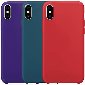 Чохол Silicone Case without Logo (AA) для Apple iPhone X / XS (5.8")