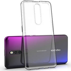 TPU чехол Epic Transparent 1,0 mm для OPPO F11 / A9 / A9X