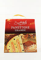 Пирог с начинкой панеттоне Santangelo Panettone al tiramisu, 908гр (Италия)