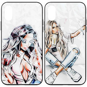 TPU+PC чохол Prisma Ladies для Apple iPhone XS Max (6.5")