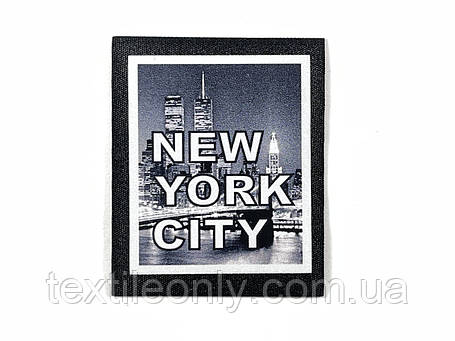 Нашивка New York city ~ Нью-Йорк 45х55 мм, фото 1
