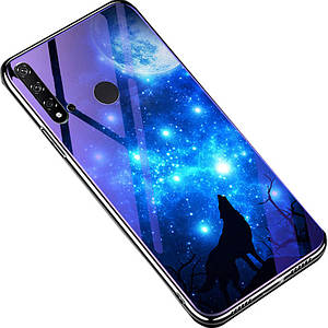 TPU+Glass чохол Fantasy з глянцевими торцями для Huawei Nova 5i / P20 lite (2019)