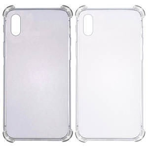 TPU чехол GETMAN Ease logo кути посилені для Apple iPhone XS Max (6.5")