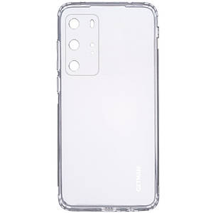 TPU чехол GETMAN Clear 1,0 mm для Huawei P40 Pro