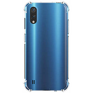TPU чехол GETMAN Ease з посиленими кутами для Samsung Galaxy A01