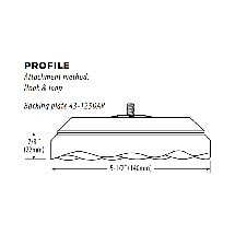 Полировальный круг рифленый финишный - Lake Country Waffle Pro Black Finishing Foam 125 мм (WP-7255-130MM), фото 3