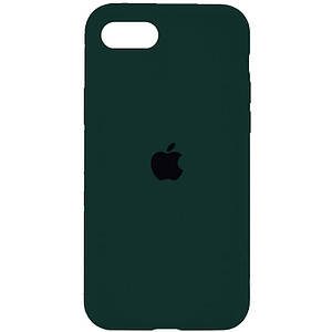 Чохол Silicone Case Full Protective (AA) для Apple iPhone 7 / 8 / SE (2020) (4.7") Зелений / Forest green