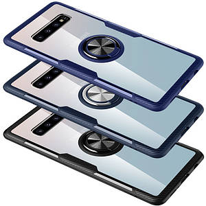 TPU+PC чохол Deen CrystalRing for Magnet (opp) для Samsung Galaxy S10+