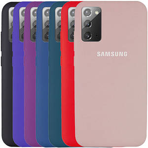 Чохол Silicone Cover Full Protective (AA) для Samsung Galaxy Note 20