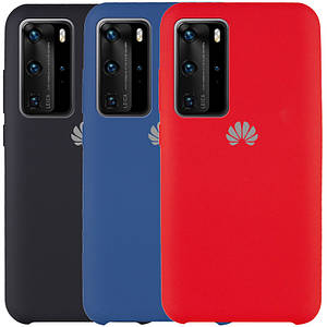 Чохол Silicone Cover (AAA) для Huawei P40 Pro