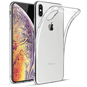 TPU чехол Epic Transparent 1,0 mm для Apple iPhone X / XS (5.8")