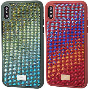 TPU чехол Bling World Rainbown Design для Apple iPhone X / XS (5.8")