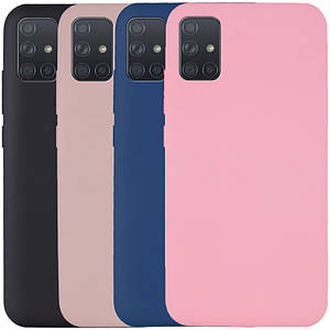 Чохол Silicone Cover Full without Logo (A) для Samsung Galaxy A51