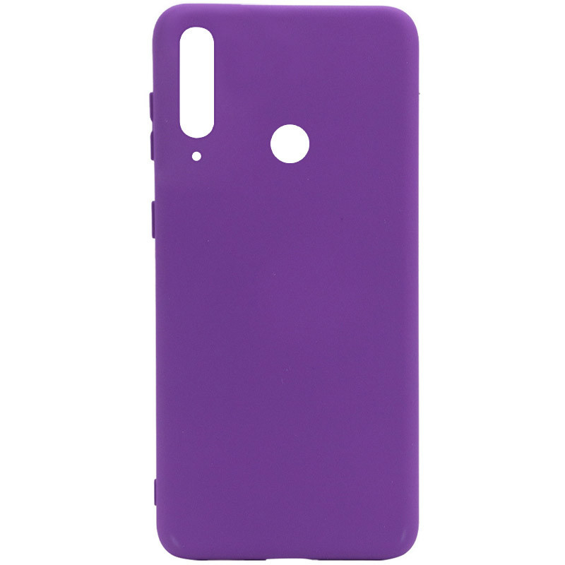 Чохол Silicone Cover Full without Logo (A) для Huawei P40 Lite E / Y7p (2020) Фіолетовий / Purple, фото 1