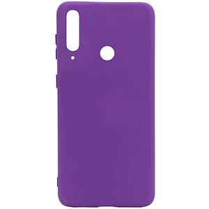 Чохол Silicone Cover Full without Logo (A) для Huawei P40 Lite E / Y7p (2020) Фіолетовий / Purple